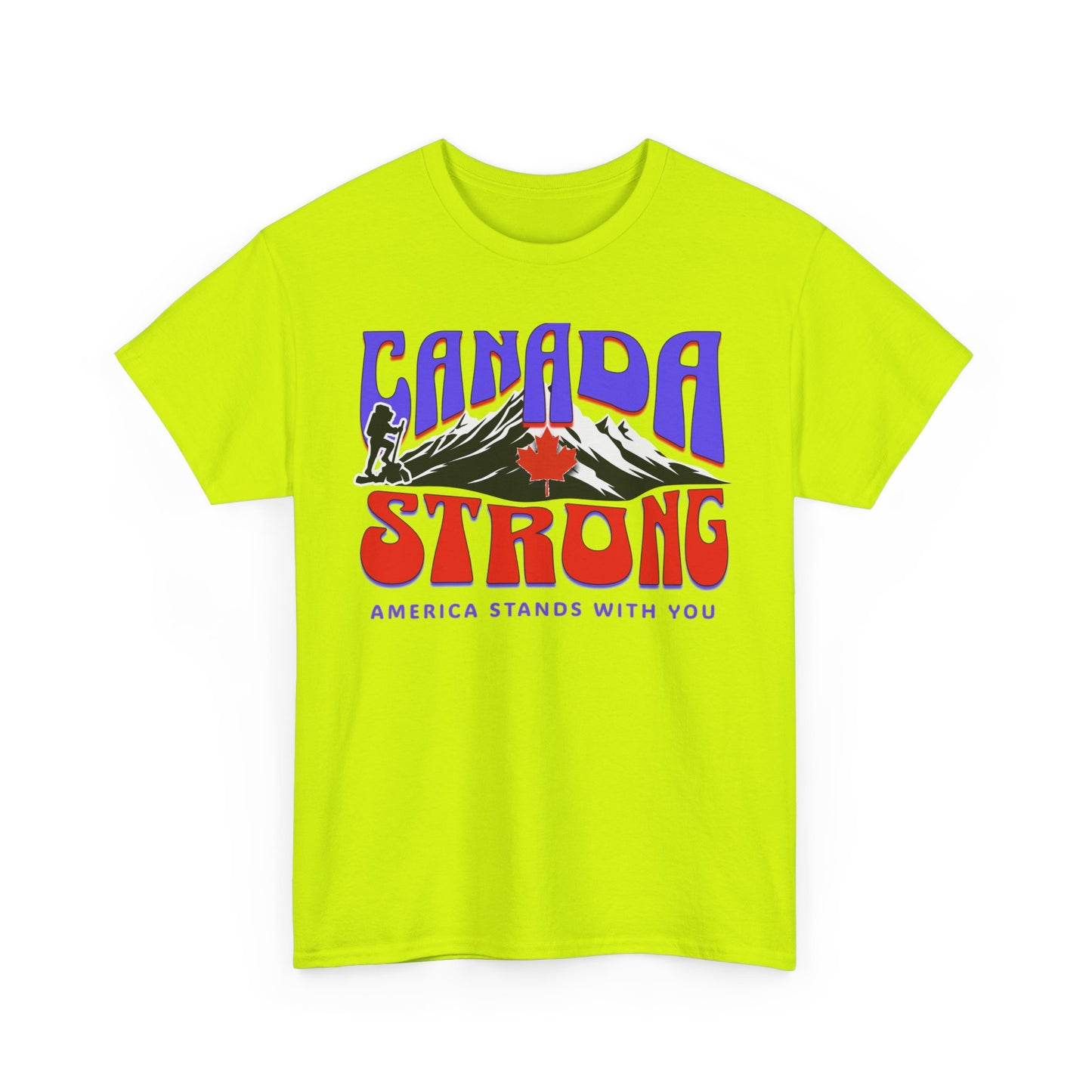 Canada and America in Solidarity, Canada Strong Unisex T-Shirt, America and Canada are United, Canada Pride and America Apologizes for Trump