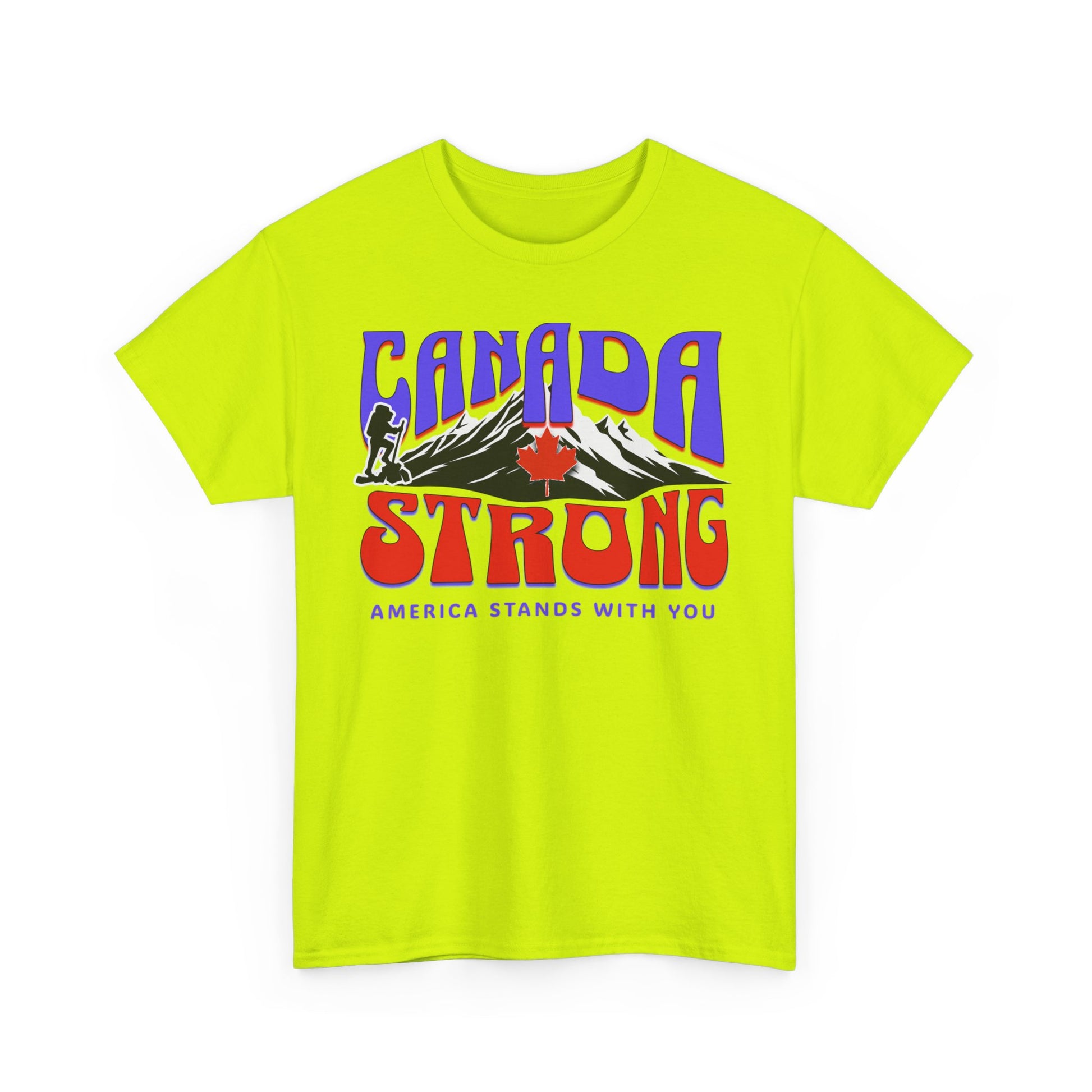 Canada and America in Solidarity, Canada Strong Unisex T-Shirt, America and Canada are United, Canada Pride and America Apologizes for Trump