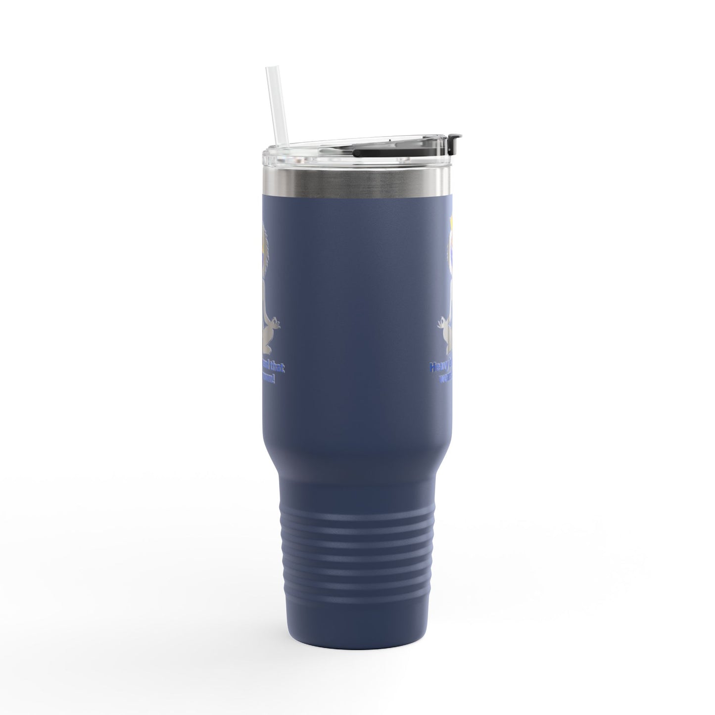 "Heavy is the Head" Polar Camel 40oz Tumbler, 40oz Stainless Steel Tumbler