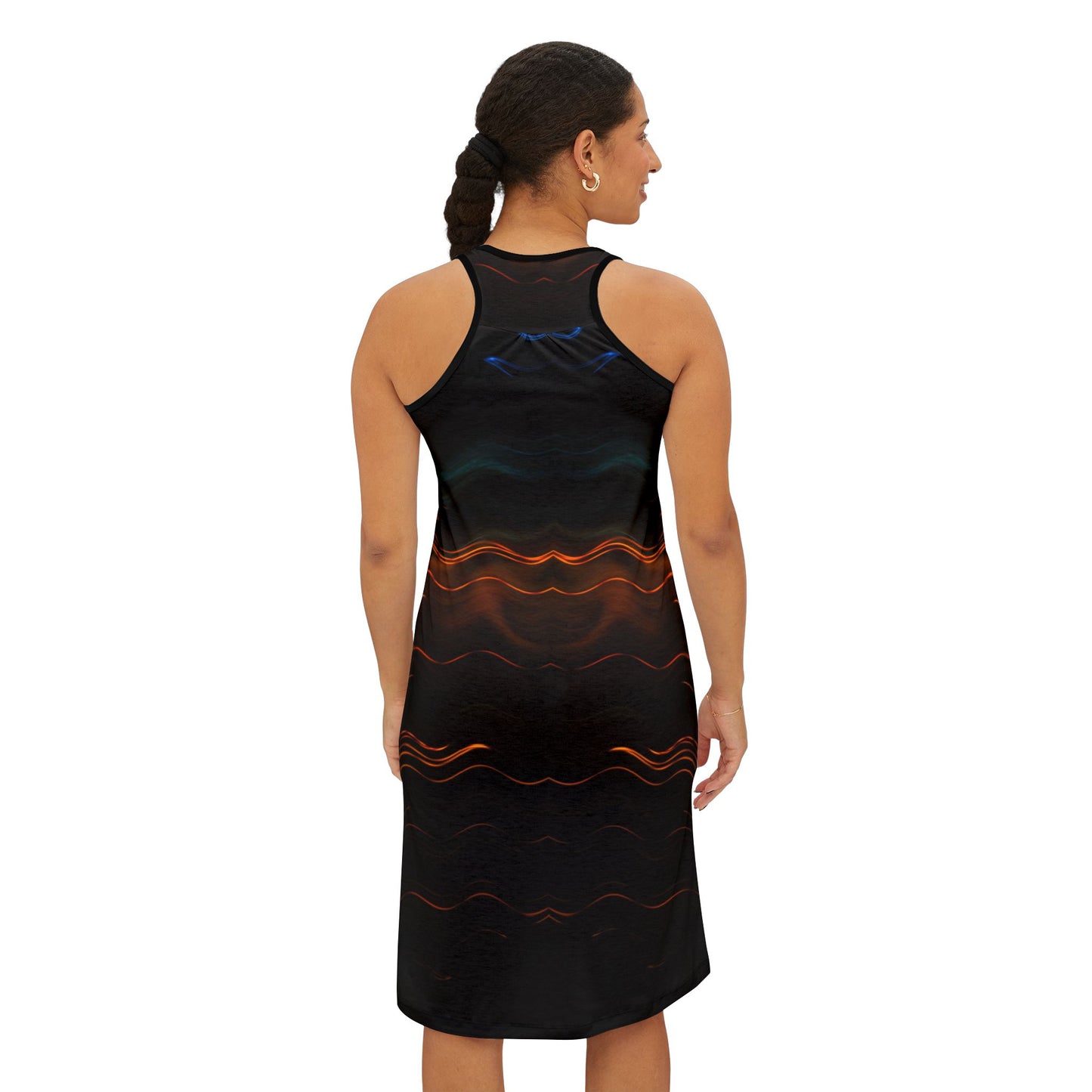 Bohemian Wave Women's Racerback Dress