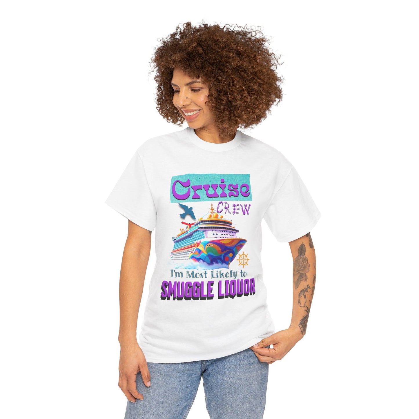 Cruise Crew Tee - Fun Cruise Vacation Shirt, Unisex Cotton T-Shirt, Summer Holiday Apparel, Perfect Gift for Cruise Travelers, Cruise Enthusiasts
