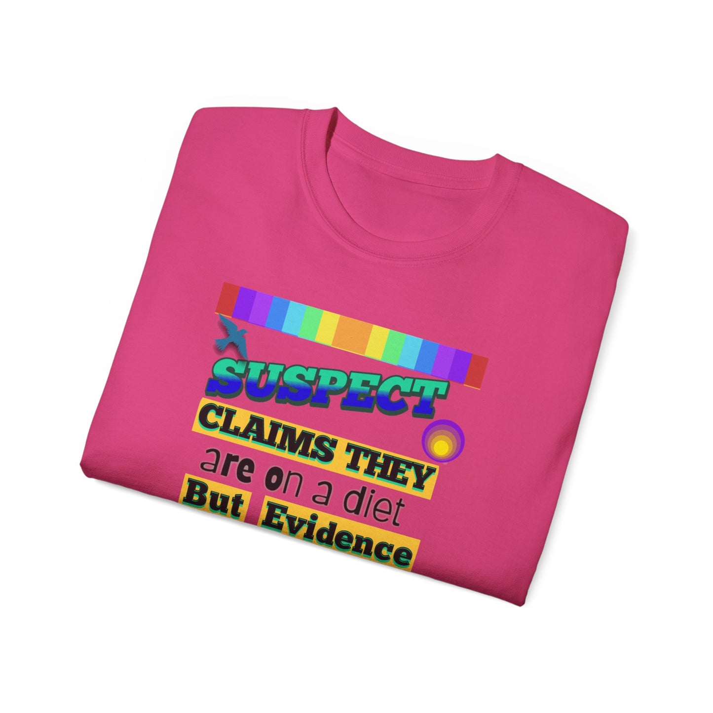 Funny Cruise T-Shirt for a Group, Diet Humor T-Shirt, Unisex Cotton Tee for Foodies, Perfect for Birthdays, Parties, or Everyday Wear
