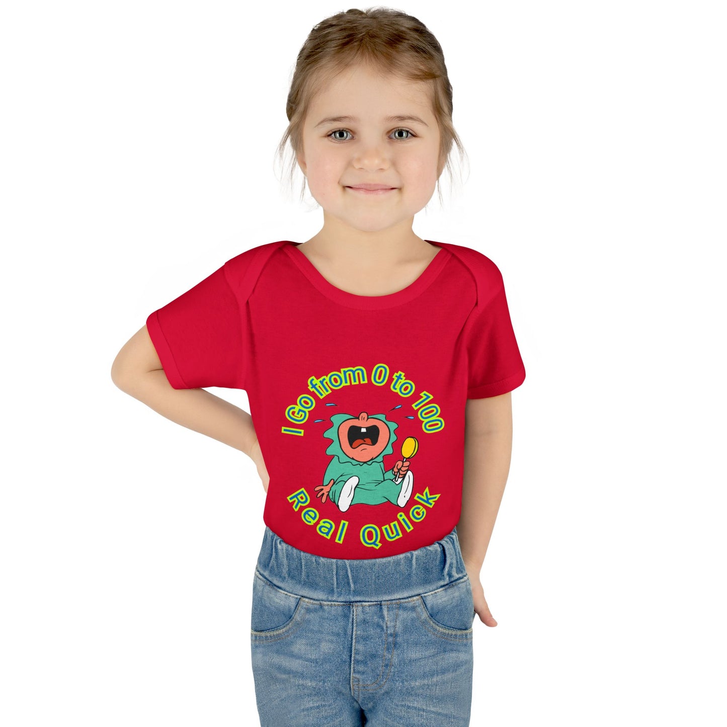 Funny Baby Onesies from 0 to 24 Months, Cute Colorful Baby Onesies for Boy or Girl, From 0 to 100 Real Quick, Newborn Baby Shower Gifts