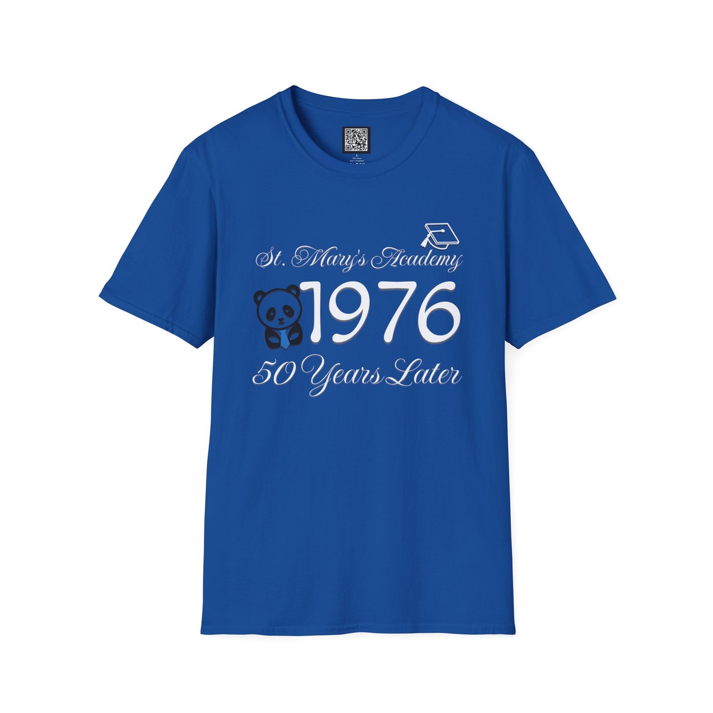 St. Mary's Academy 1976 Reunion T-Shirt — 50 Years Later Alumni Tee