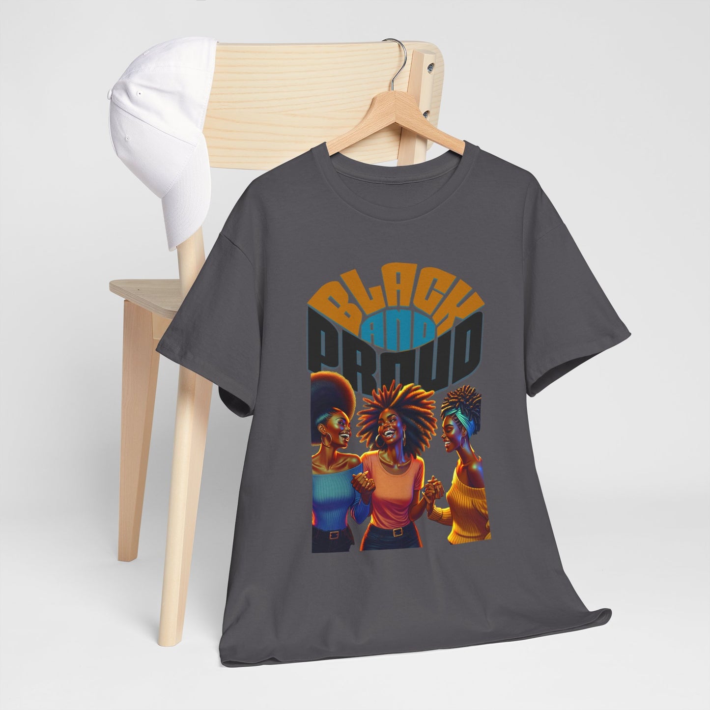 Black and Proud: Sisters United Shirt, Black Culture Shirts, Melanin Power, Black Girl Magic Shirts, African American T-Shirts, Nubian Queens T-Shirts,