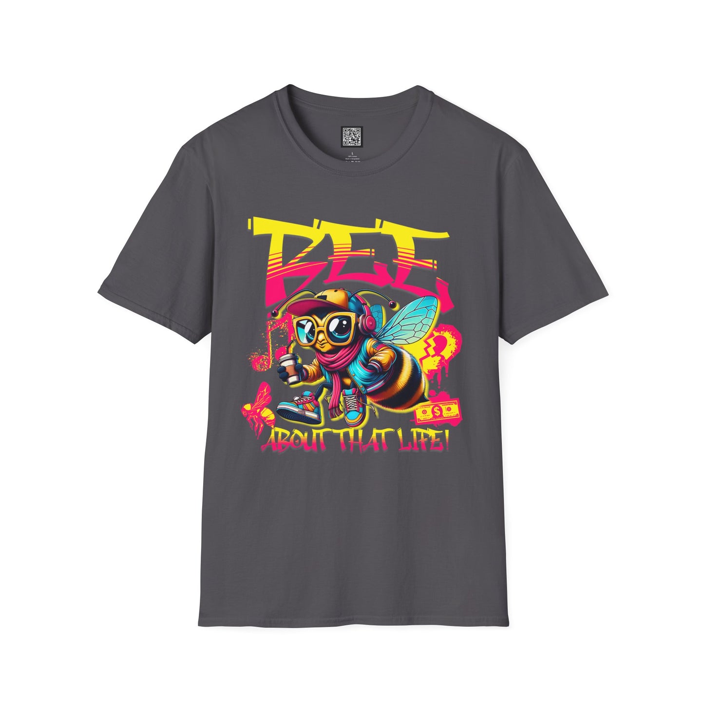 Beekeeper Graphic T-Shirt, Cute Bee Lovers T-Shirt, Fun Colorful Graphic Bee Tee, Summer Casual Wear, Gift for Bee Enthusiast