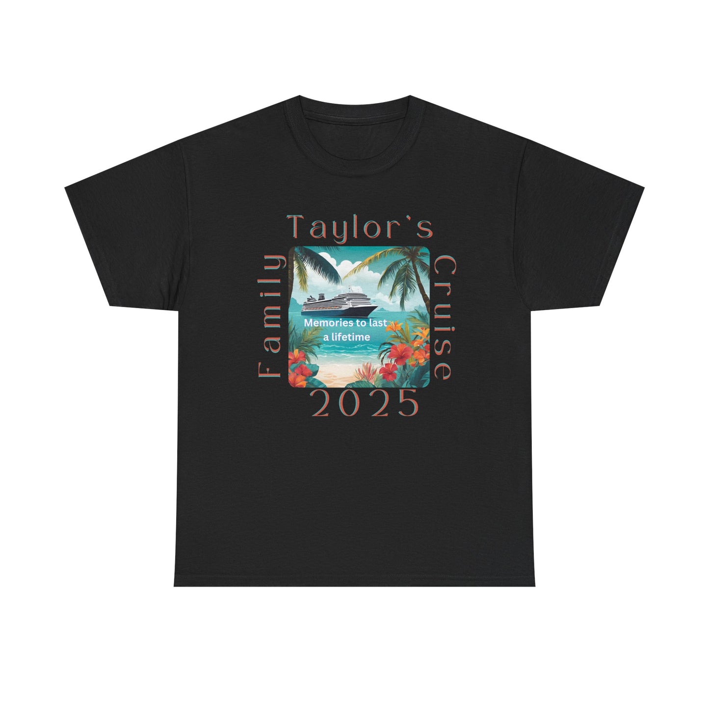 Personalized Cruise Shirt 2025, Cruise Ship T-Shirt, 2025 Cruise T-Shirts, Bon-Voyage Cruise T-shirts, Cruise Vacation Shirt for 2025