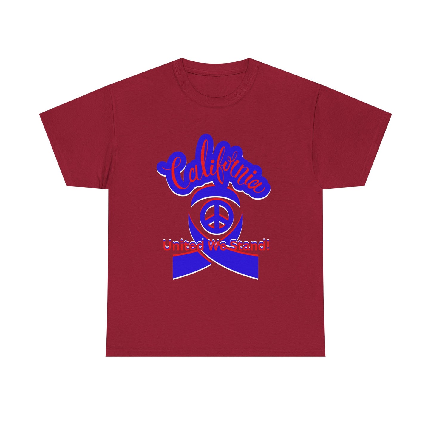 California Love T-Shirt, Cali Vibes T-Shirts for Men and Women, California United T-Shirts, We Stand Together T-Shirts
