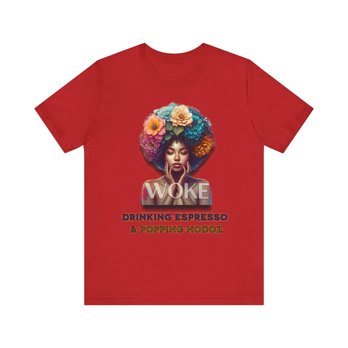 Woke Because We Can't Sleep on our Government, 92% Black Woman's Power Shirt, Melanin Women T-Shirts, Black Girl Magic T-Shirts,