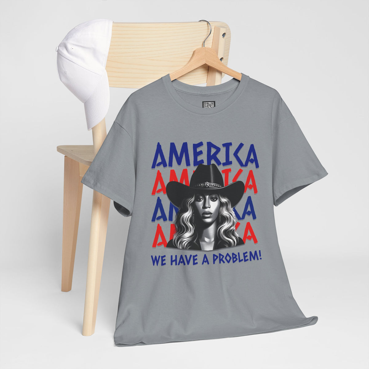 Beyoncé America We Have a Problem T-Shirt – Cowboy Carter Fan Tee, Patriotic Concert Shirt, S–5XL