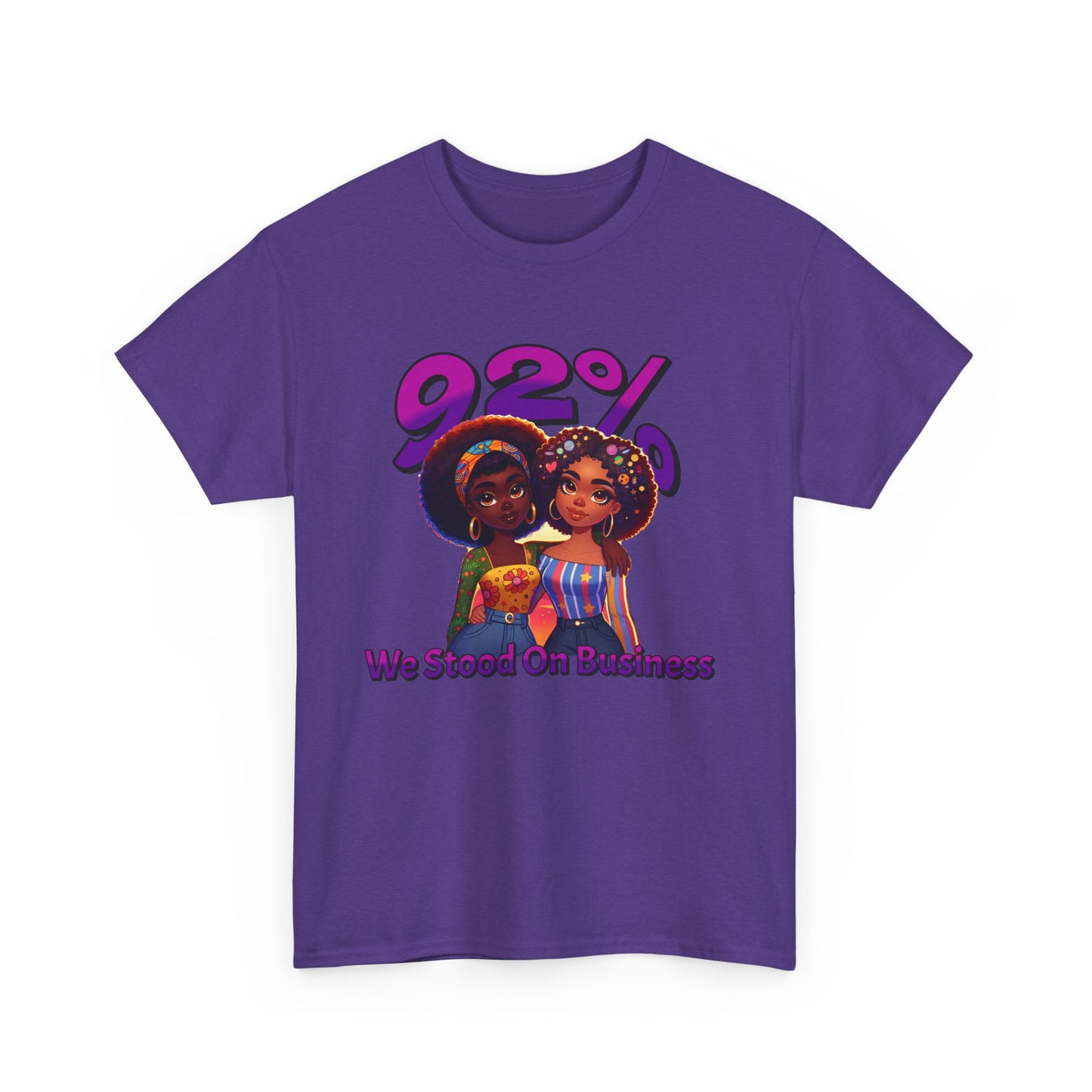 92% Shirt, Save Democracy Shirt, Women Empowerment, Black Woman T-Shirt, Juneteenth Shirt, Black Girl Melanin Shirt, 92 Percenter