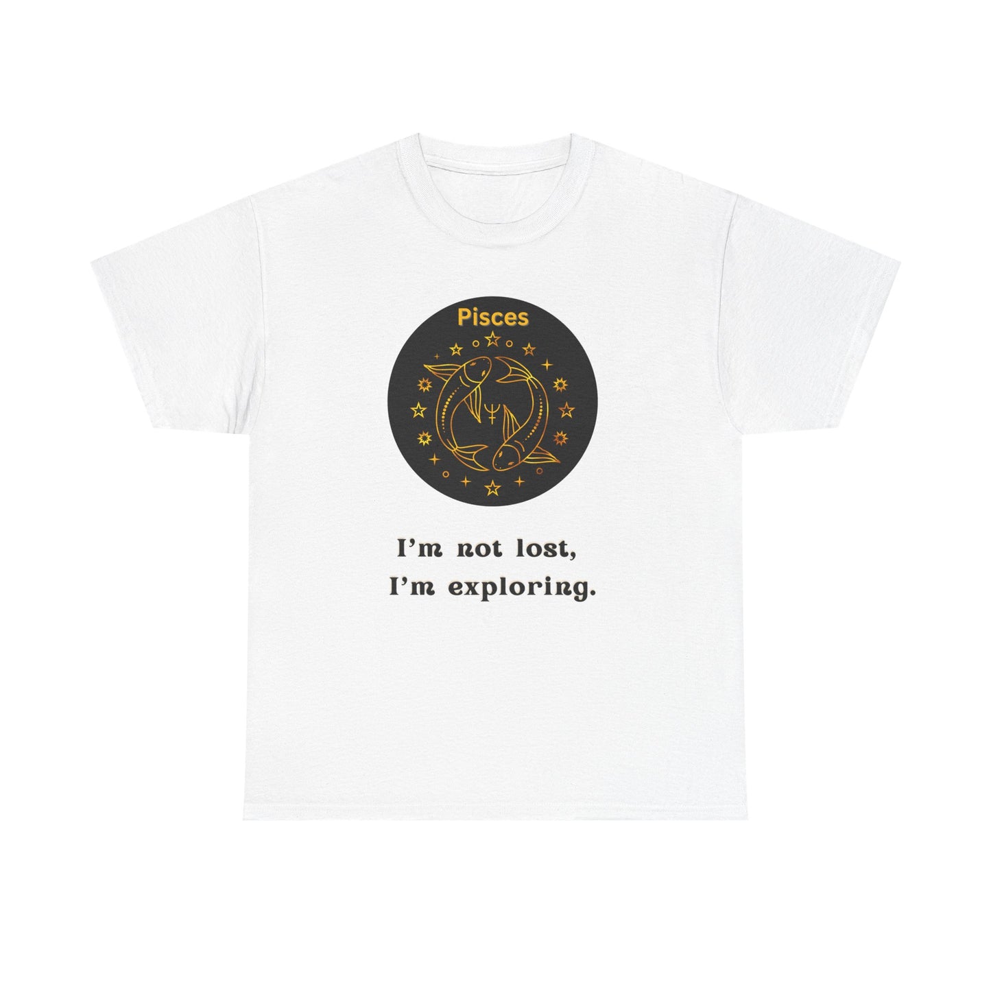 Pisces T-Shirt, Pisces Horoscope Gift, Birth Month Gift, Zodiac Sign T-Shirt Gift, Astrology Pisces T-Shirt, Unisex, Gift for a Pisces Horoscope
