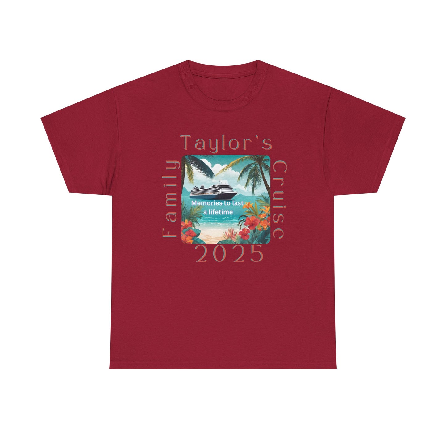 Personalized Cruise Shirt 2025, Cruise Ship T-Shirt, 2025 Cruise T-Shirts, Bon-Voyage Cruise T-shirts, Cruise Vacation Shirt for 2025