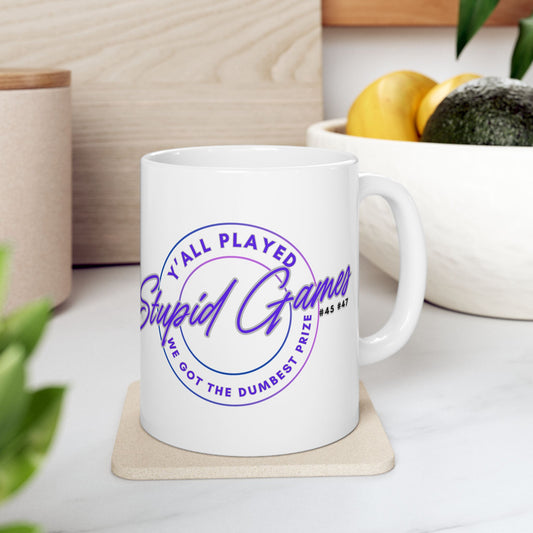 Play Stupid Games Win Stupid Prizes Mug, Unisex Black History Mug, 92% Black Women Mug, Women Feminist Mug, Black Girl Magic Mug (11oz, 15oz)