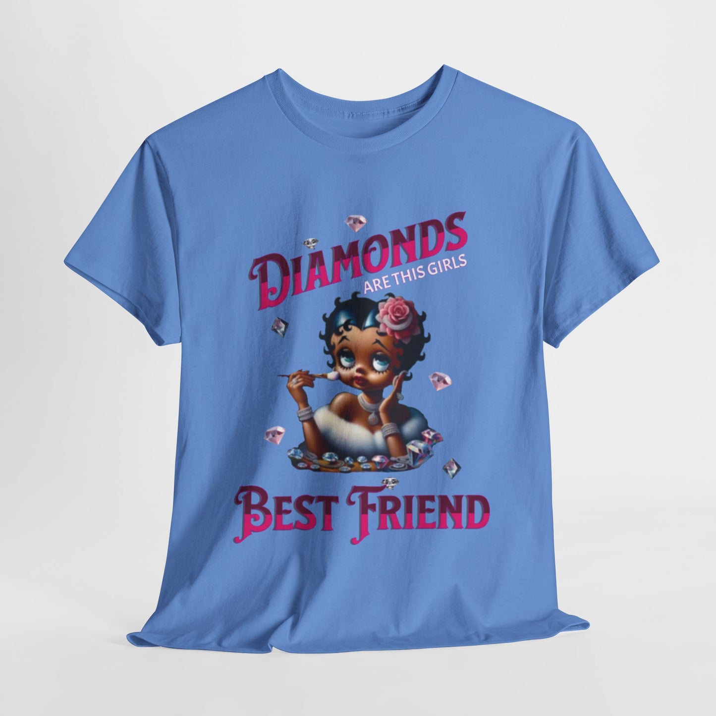Diamonds Are This Girl's Best Friend, Marilyn Monroe Quote Shirt, Best Friend Tees, Betty Boop I Love Diamonds T-Shirts,