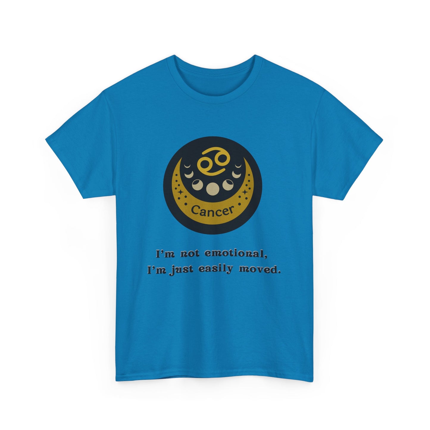 Cancer T-Shirt, Cancer Horoscope Gifts, Birth Month Gifts, Zodiac Sign T-Shirt Gifts, Astrology T-Shirt, Unisex Heavy Cotton Tee, Gift for a Cancer Horoscope