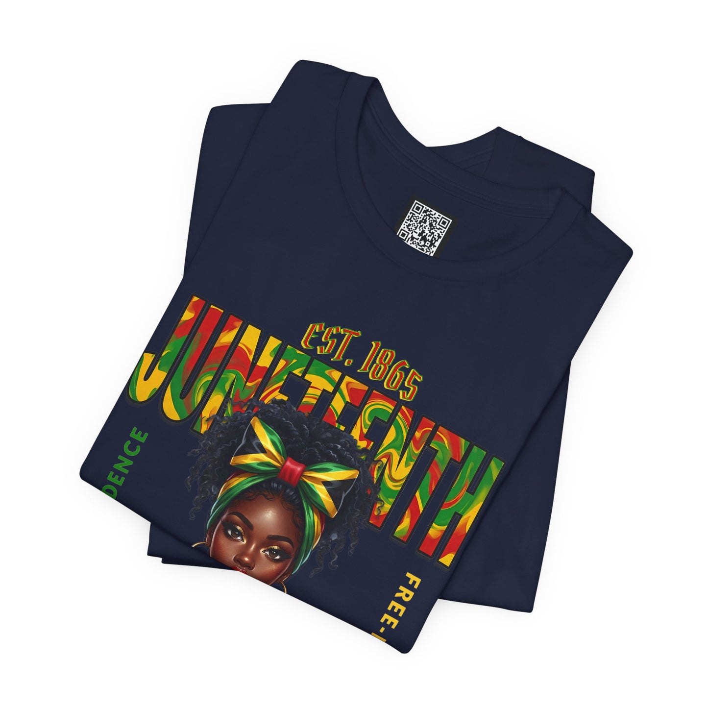 Juneteenth T-Shirt – "Let 'Em Know" Black Independence Tee