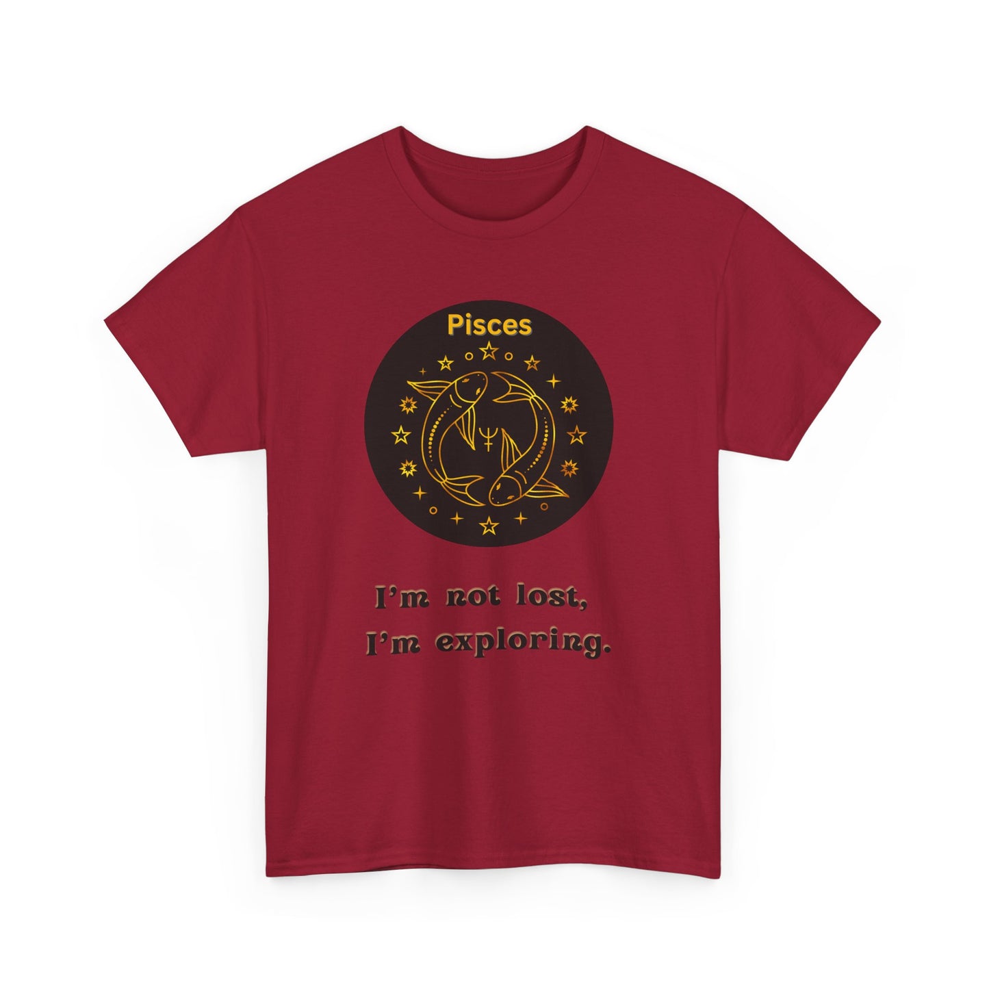 Pisces T-Shirt, Pisces Horoscope Gift, Birth Month Gift, Zodiac Sign T-Shirt Gift, Astrology Pisces T-Shirt, Unisex, Gift for a Pisces Horoscope