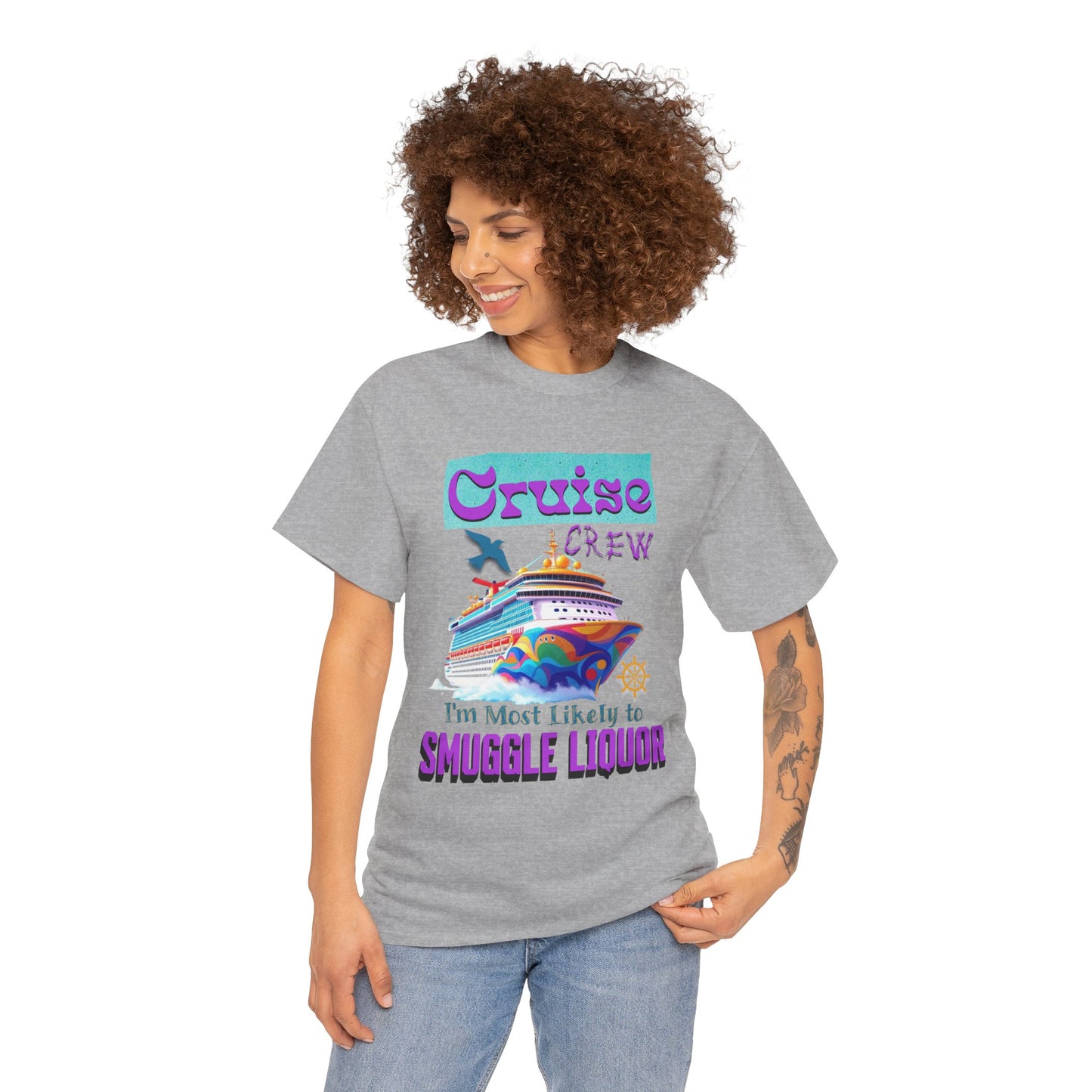 Cruise Crew Tee - Fun Cruise Vacation Shirt, Unisex Cotton T-Shirt, Summer Holiday Apparel, Perfect Gift for Cruise Travelers, Cruise Enthusiasts
