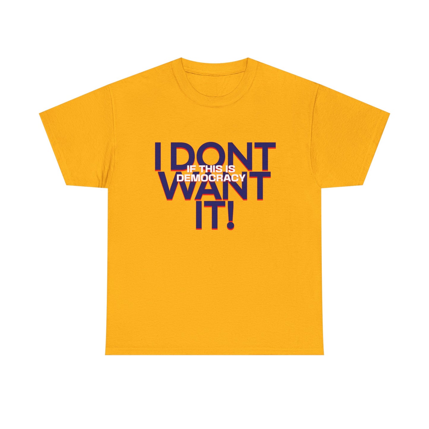 Democracy Denied Shirts, Unisex Political Statement Tees, Activism Social Justice Shirts, Political Apparel for Men & Women, Social Commentary Tees