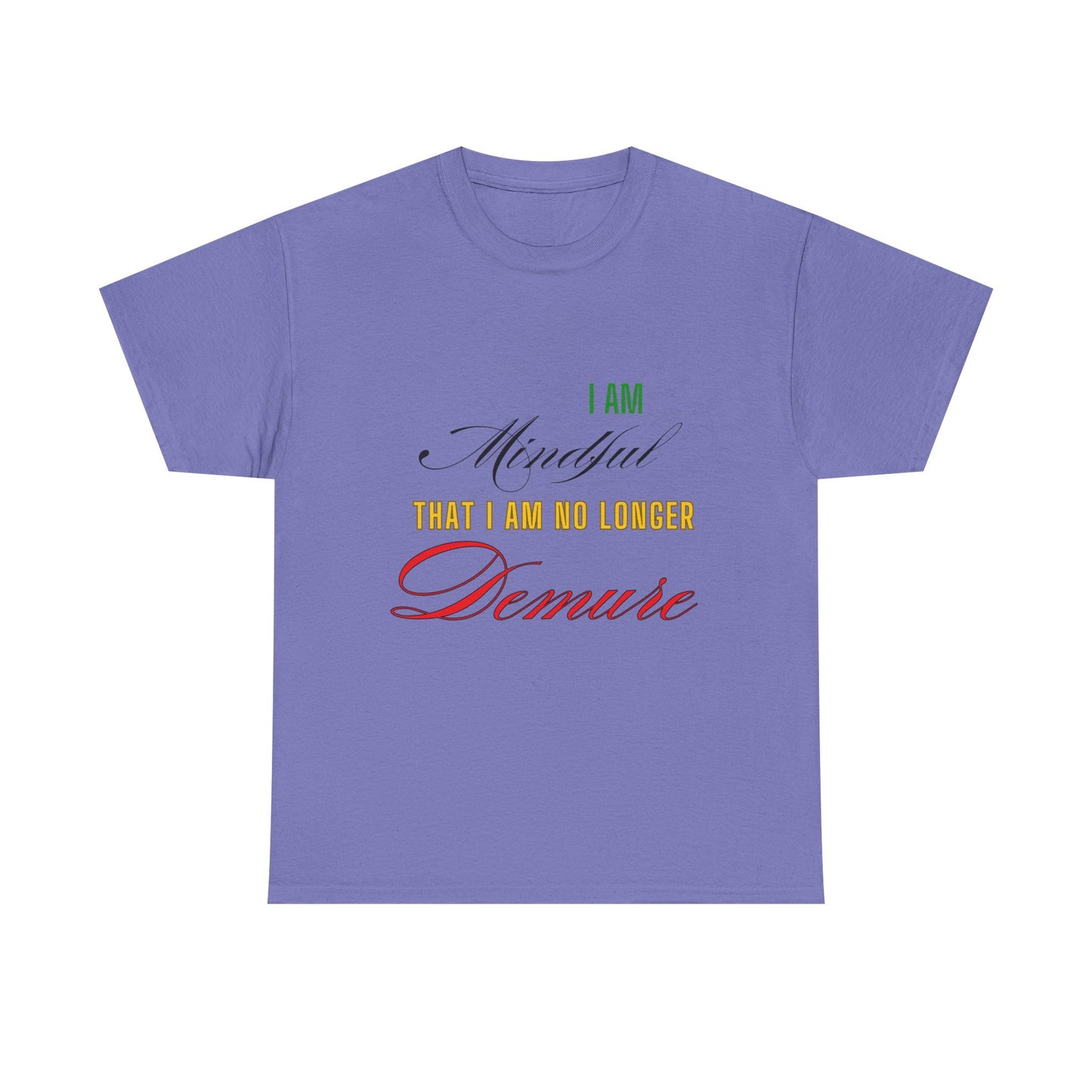Demure Shirt, Funny Trendy T-Shirt, Viral Meme Shirt, Female Empowerment Shirt, Very Demure Very Mindful Very Cutesy, Minimalist Style, Fun