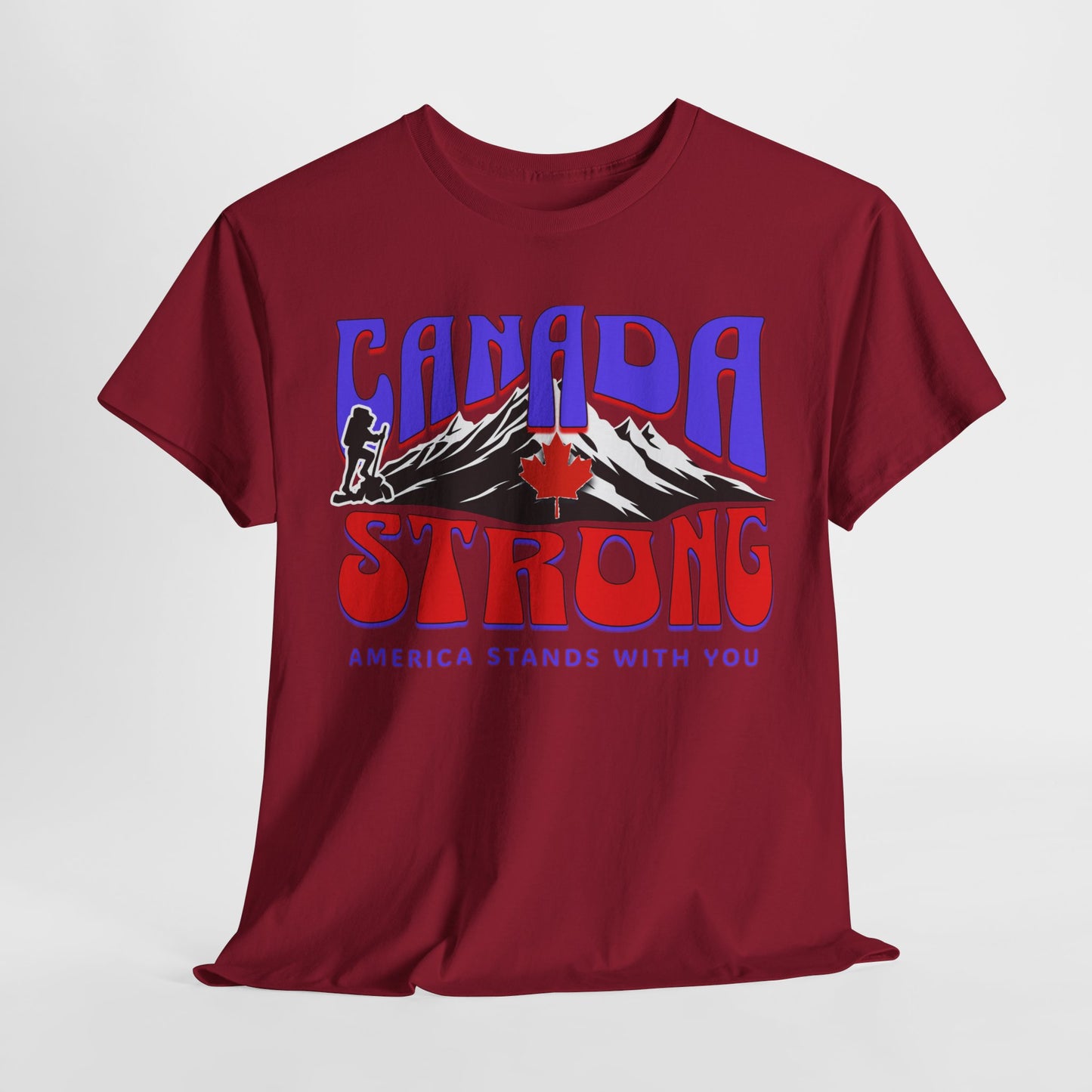 Canada and America in Solidarity, Canada Strong Unisex T-Shirt, America and Canada are United, Canada Pride and America Apologizes for Trump