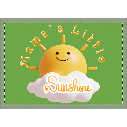Baby Swaddle Blanket, Mama's Little Sunshine Blanket, Baby Shower Gifts for Boys and Girls, Perfect Baby Shower Gift, Newborn Gift