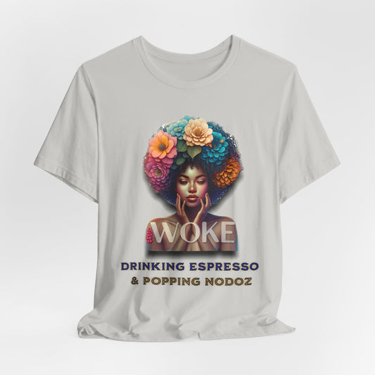 Woke Because We Can't Sleep on our Government, 92% Black Woman's Power Shirt, Melanin Women T-Shirts, Black Girl Magic T-Shirts,