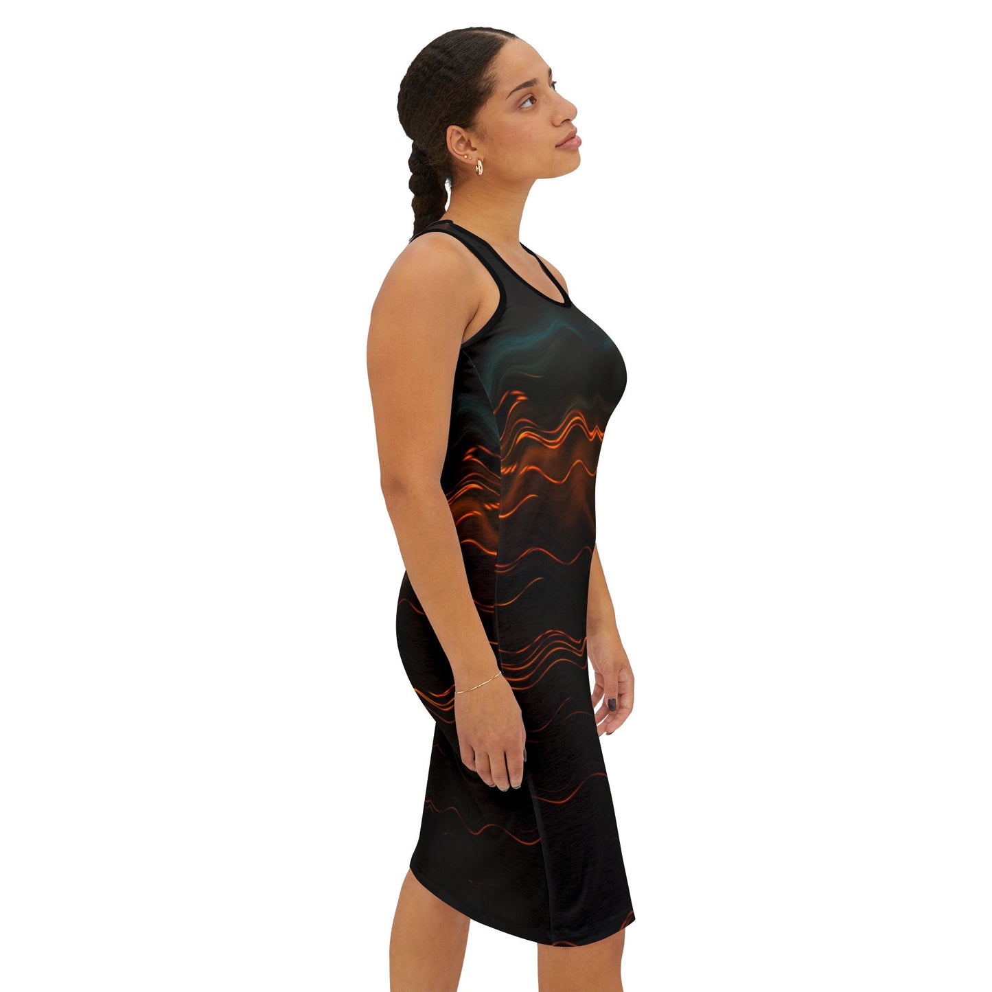 Bohemian Wave Women's Racerback Dress