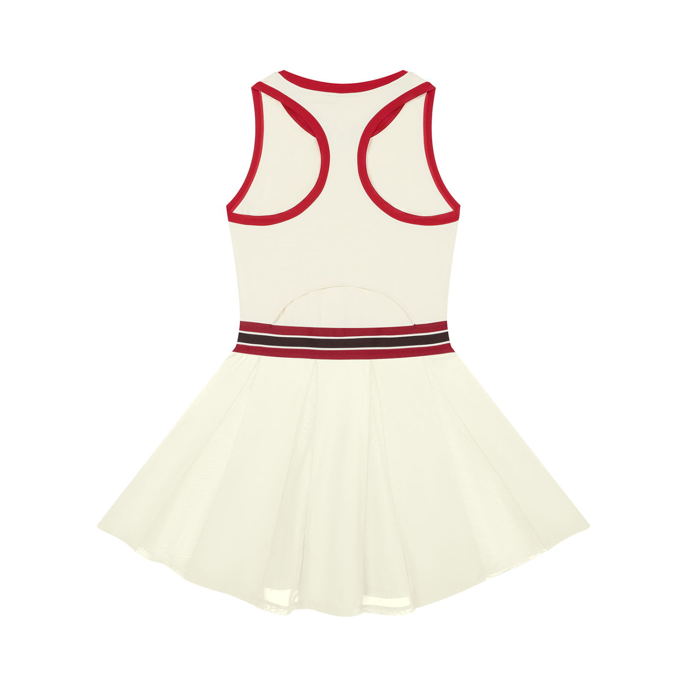 "It's Tee Time" Women's Color Block A-Line Sleeveless Golf Dress