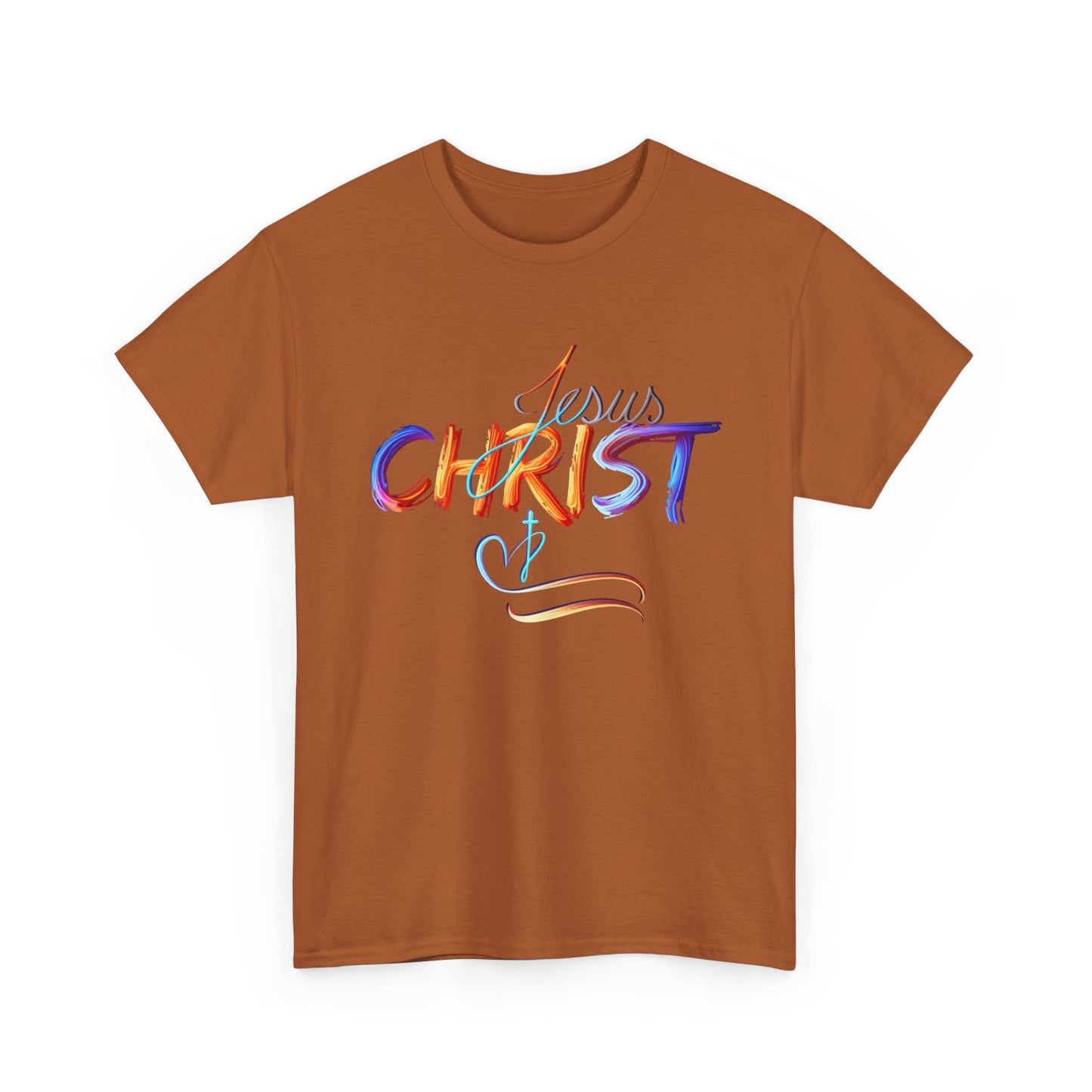 Jesus Christ Shirt, Faith & Light T-shirt, Christian Apparel, Bold Christian Graphics, Christian Gift, Faith-Based Art, Gospel Merchandise
