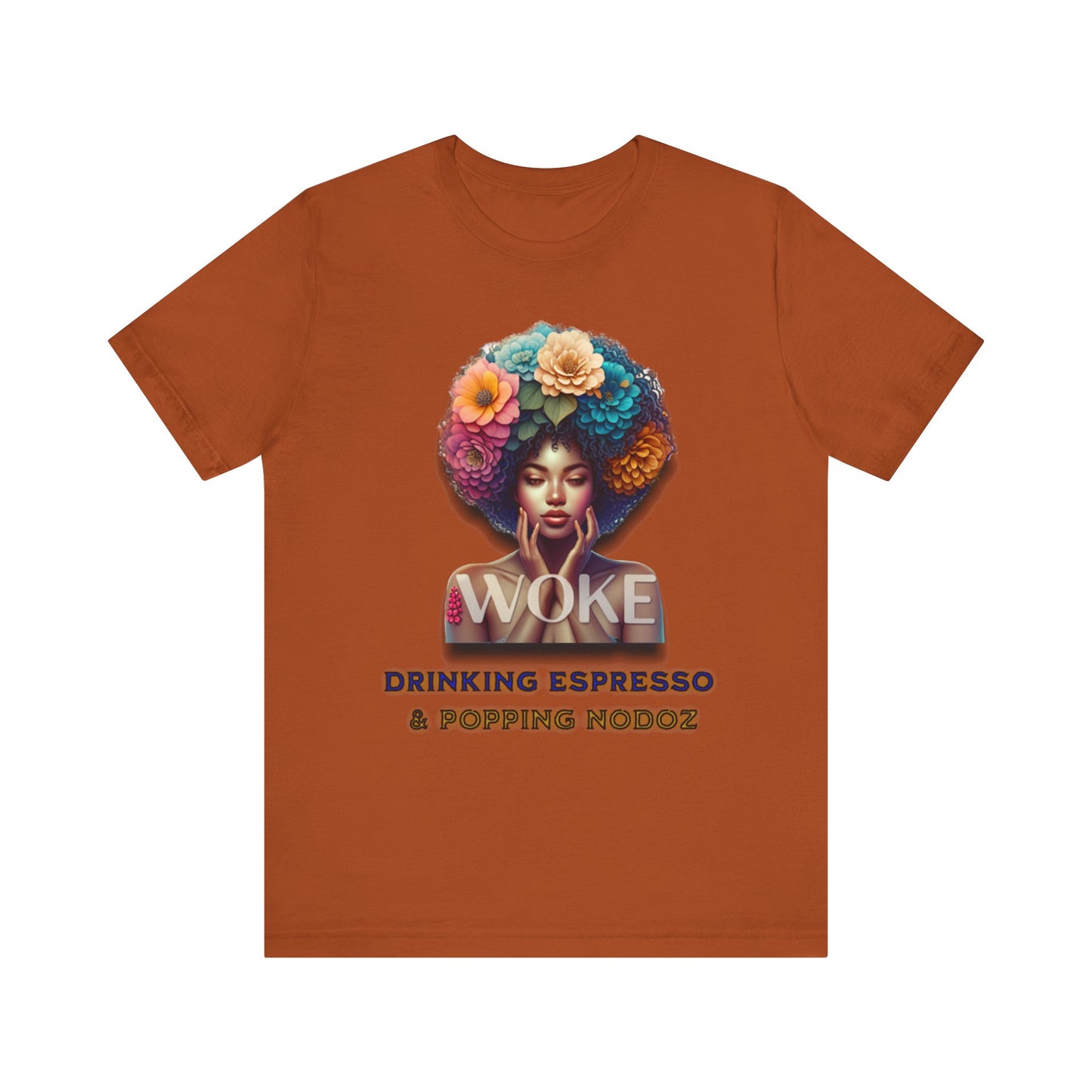 Woke Because We Can't Sleep on our Government, 92% Black Woman's Power Shirt, Melanin Women T-Shirts, Black Girl Magic T-Shirts,