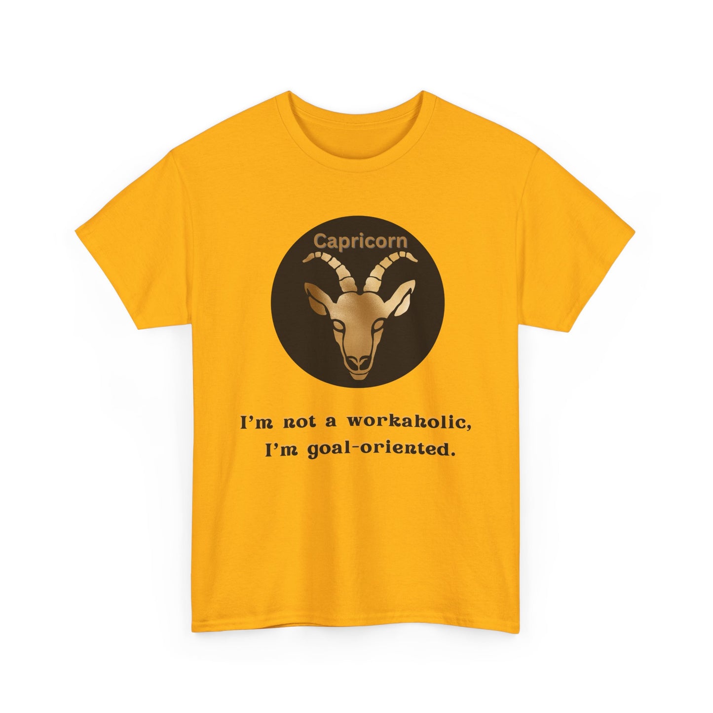 Capricorn T-Shirt, Capricorn Horoscope Gifts, Birth Month Gifts, Zodiac Sign T-Shirt Gifts, Astrology T-Shirt, Unisex Heavy Cotton Tee