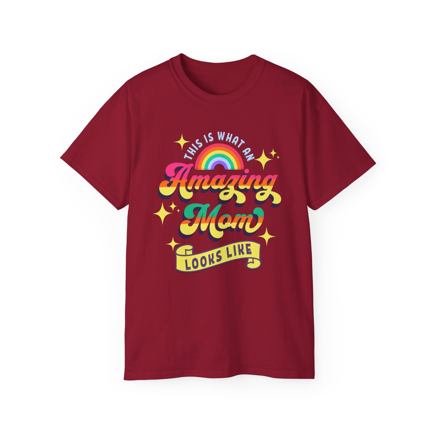 Amazing Mom Ultra Cotton Tee - Perfect Gift for Mother's Day, Mother's Day T-Shirts for Mom's and Grandma's, Cute Mother's Day Gift