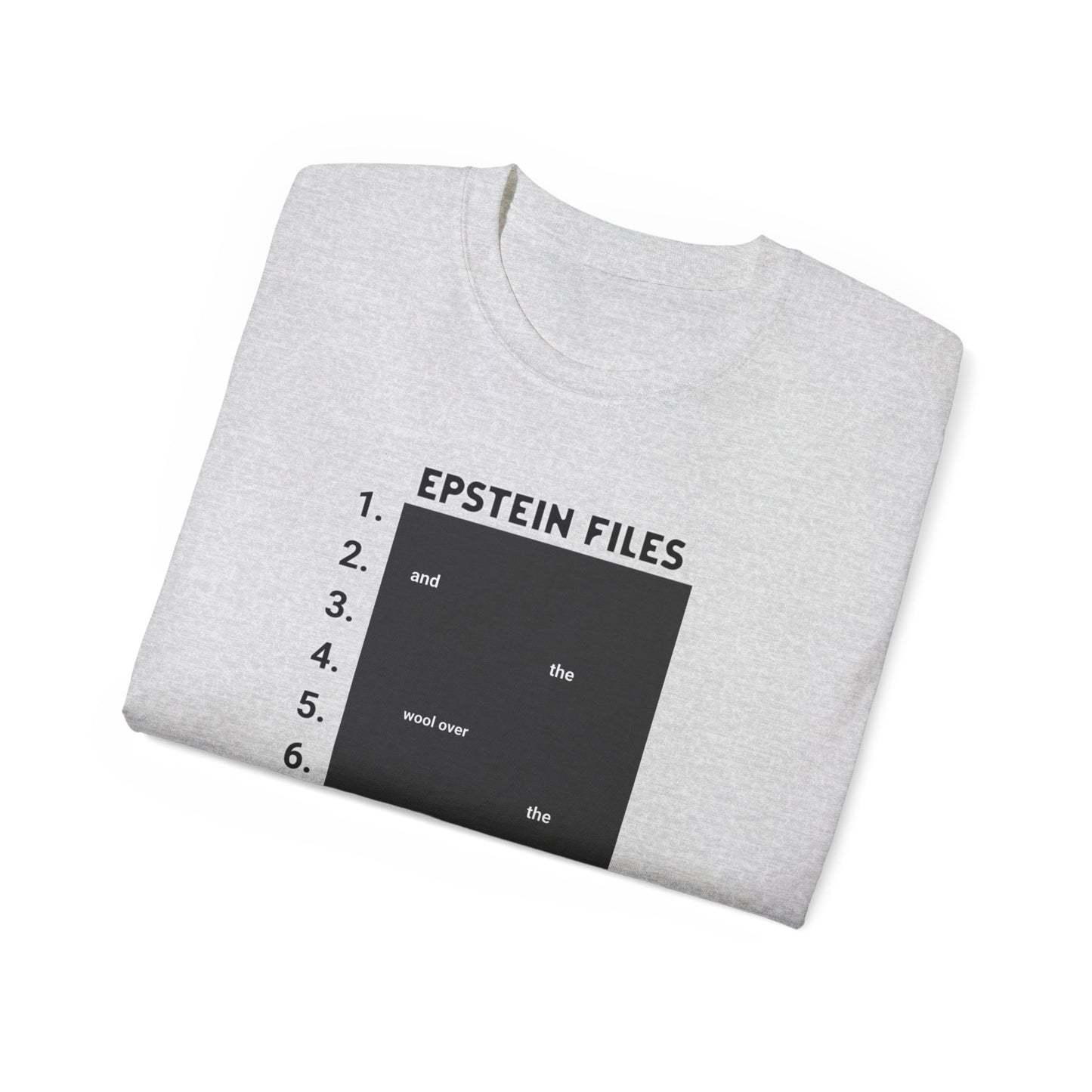 Epstein Files Graphic Tee — 'Donnie Boy Is Scared' Conspiracy Satire T-Shirt