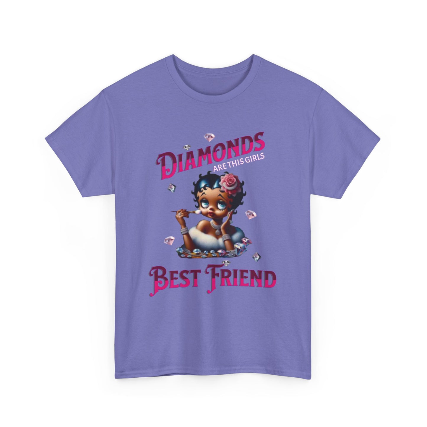 Diamonds Are This Girl's Best Friend, Marilyn Monroe Quote Shirt, Best Friend Tees, Betty Boop I Love Diamonds T-Shirts,