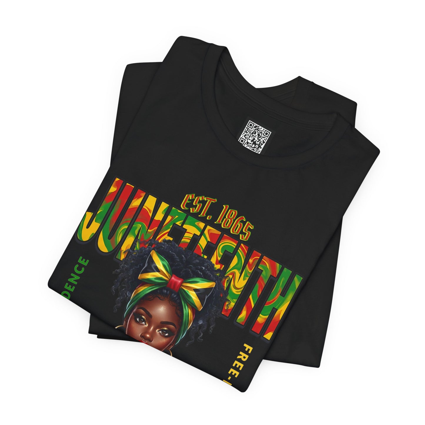Juneteenth T-Shirt – "Let 'Em Know" Black Independence Tee