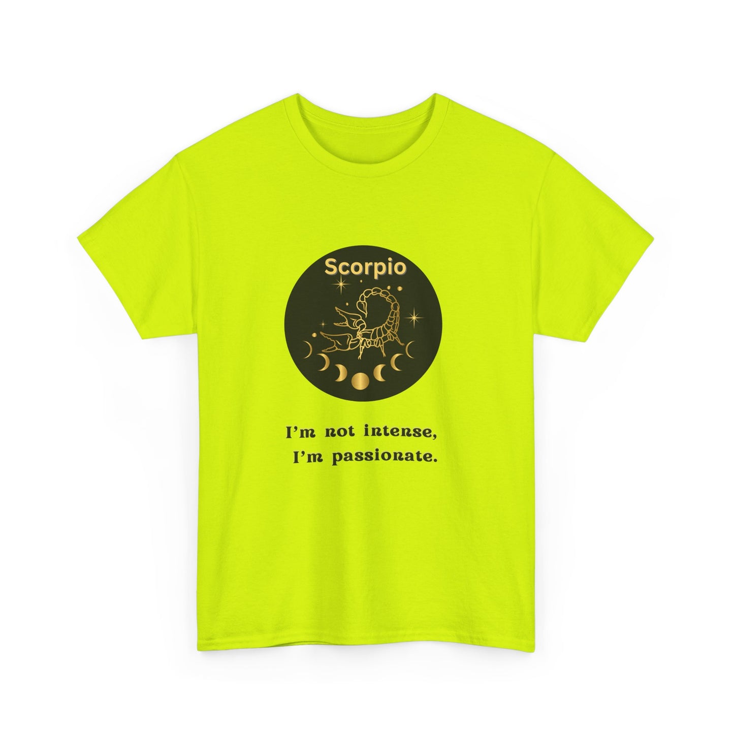 Scorpio T-Shirt, Scorpio Horoscope Gifts, Birth Month Gifts, Zodiac Sign T-Shirt Gifts, Astrology T-Shirt, Unisex Heavy Cotton Tee