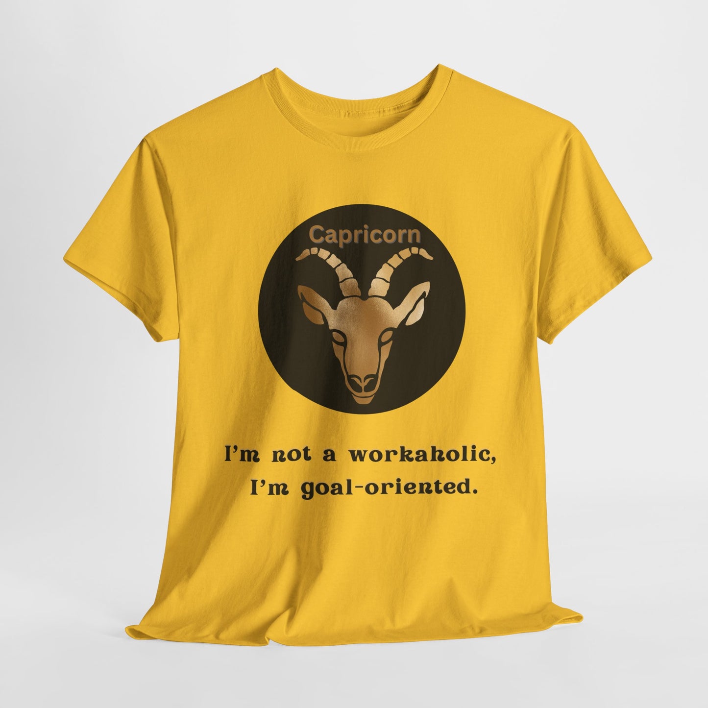 Capricorn T-Shirt, Capricorn Horoscope Gifts, Birth Month Gifts, Zodiac Sign T-Shirt Gifts, Astrology T-Shirt, Unisex Heavy Cotton Tee