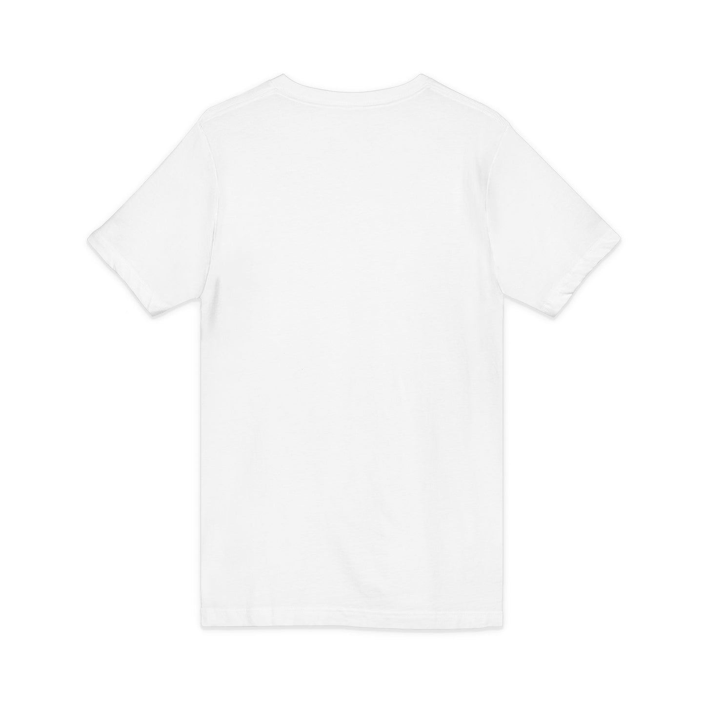Personalized Dog on Scooter V-Neck Tee - "Off to Praise the Lord"