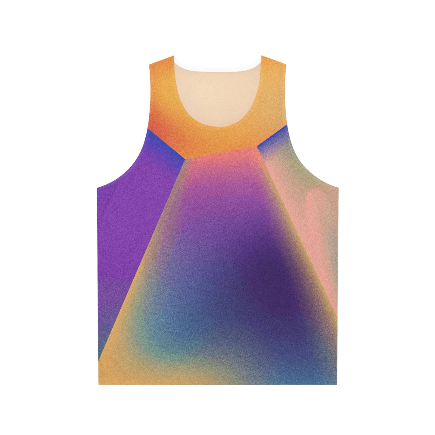 Bold Colorful Print Unisex Tank Top - Exercise in Style this Summer, Unique Unisex Tank Top, One-of-A-Kind Print, Sizes XS TO 4XL