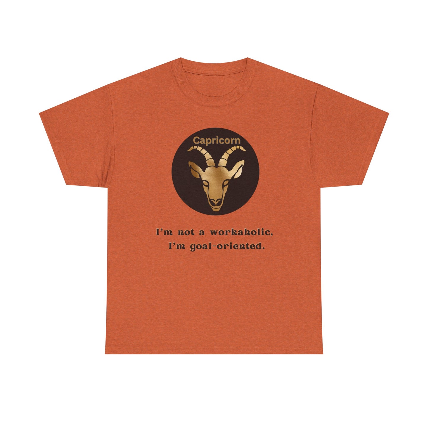 Capricorn T-Shirt, Capricorn Horoscope Gifts, Birth Month Gifts, Zodiac Sign T-Shirt Gifts, Astrology T-Shirt, Unisex Heavy Cotton Tee