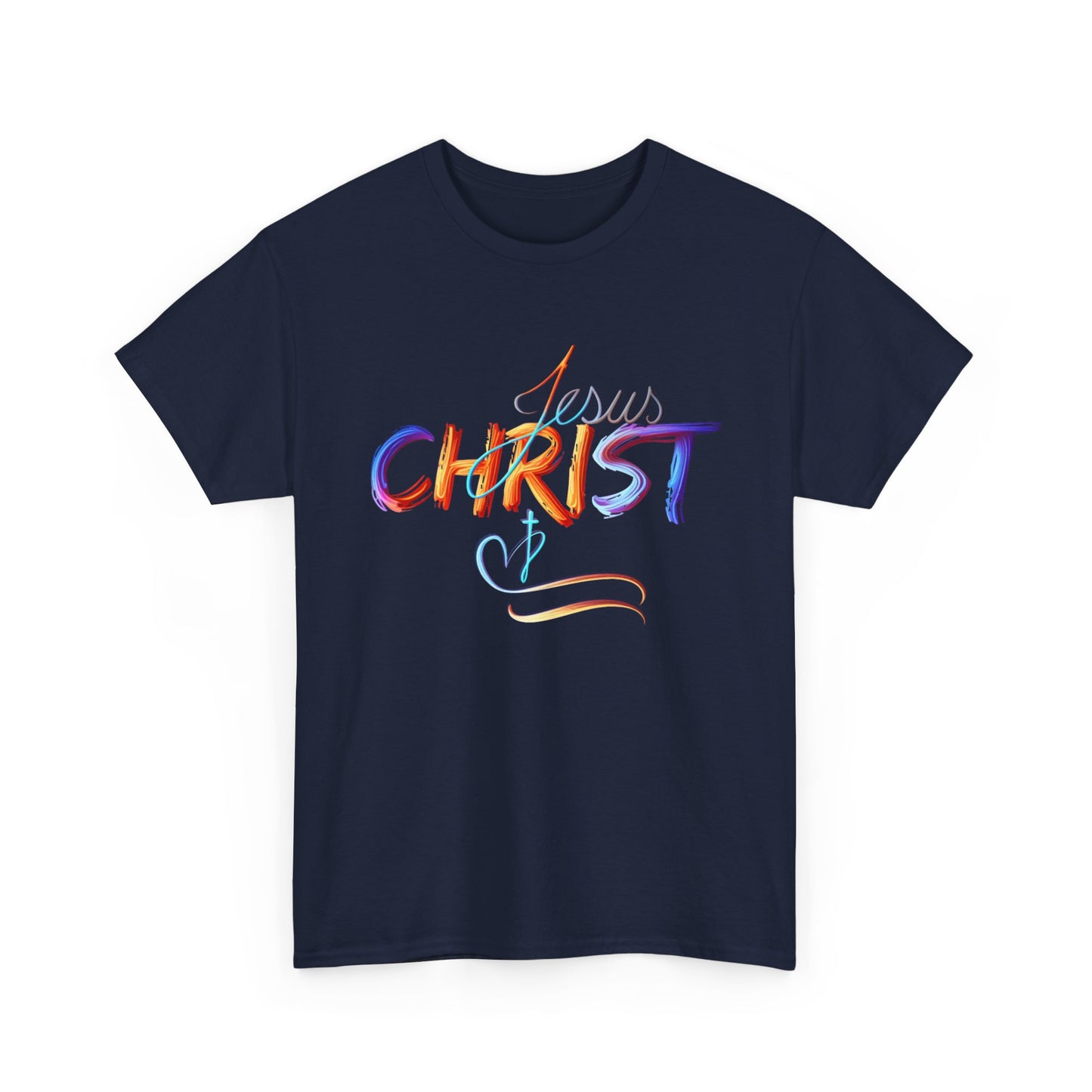 Jesus Christ Shirt, Faith & Light T-shirt, Christian Apparel, Bold Christian Graphics, Christian Gift, Faith-Based Art, Gospel Merchandise