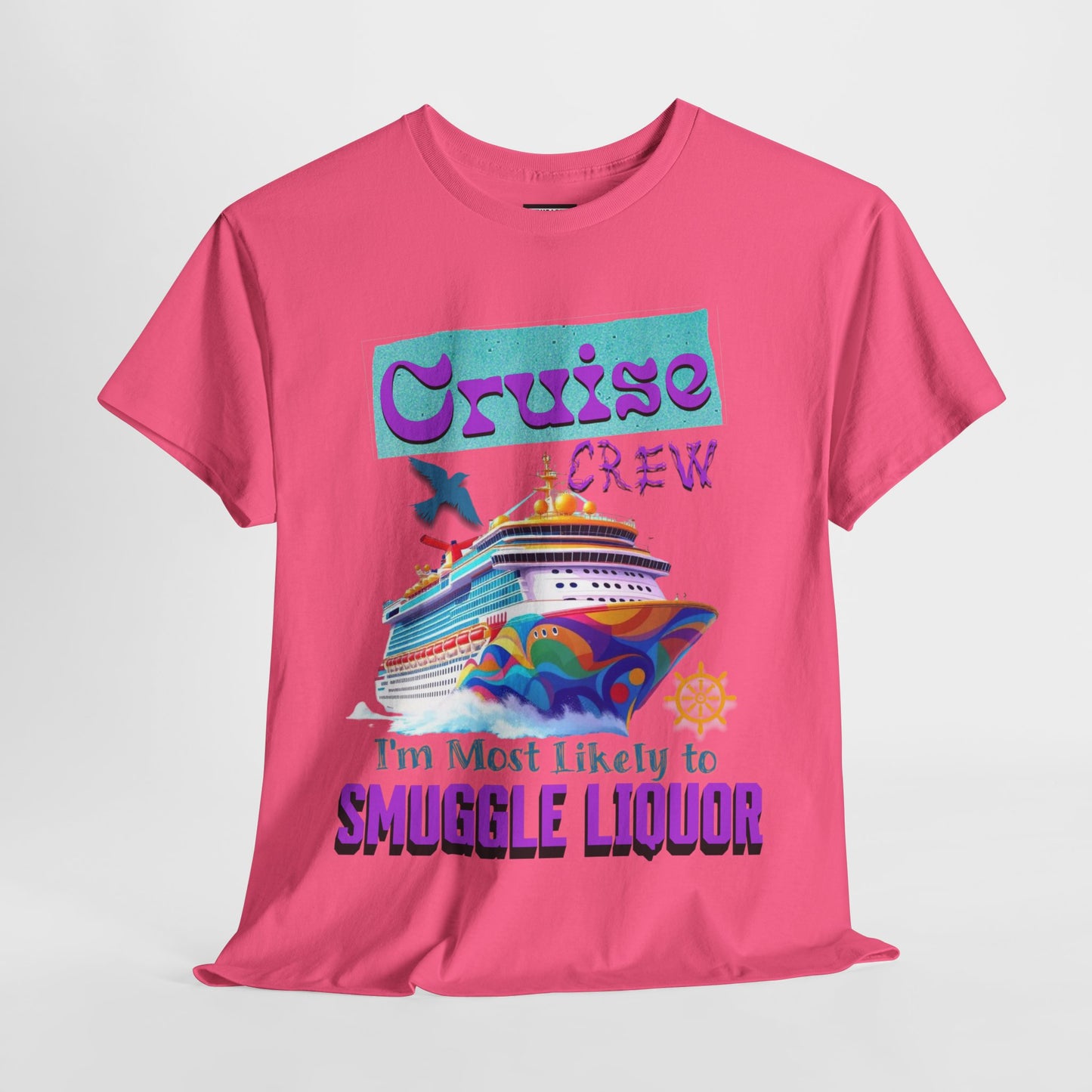 Cruise Crew Tee - Fun Cruise Vacation Shirt, Unisex Cotton T-Shirt, Summer Holiday Apparel, Perfect Gift for Cruise Travelers, Cruise Enthusiasts