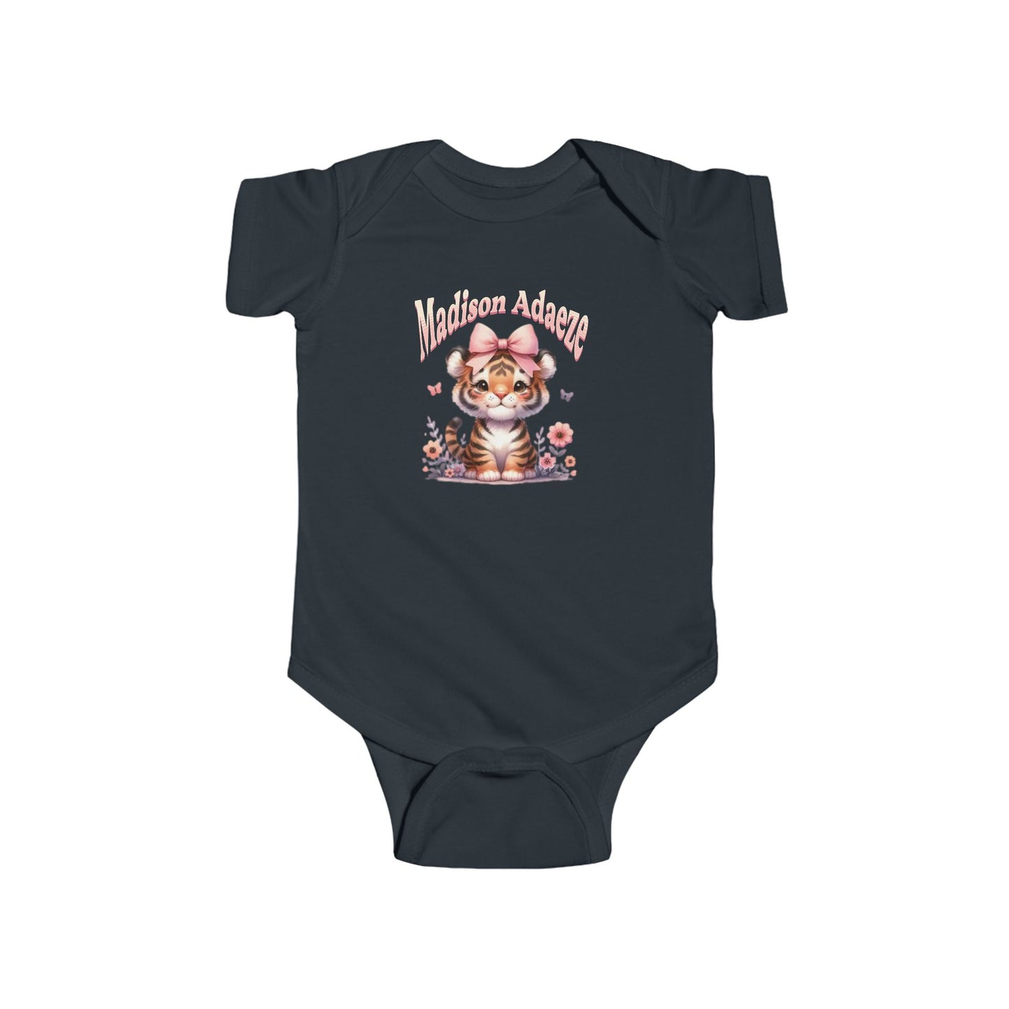 Custom Infant Fine Jersey Bodysuit, Custom Onesie for Boy or Girl, Personalized Onesie for Boy or Girls, Baby Shower Gifts for Babies
