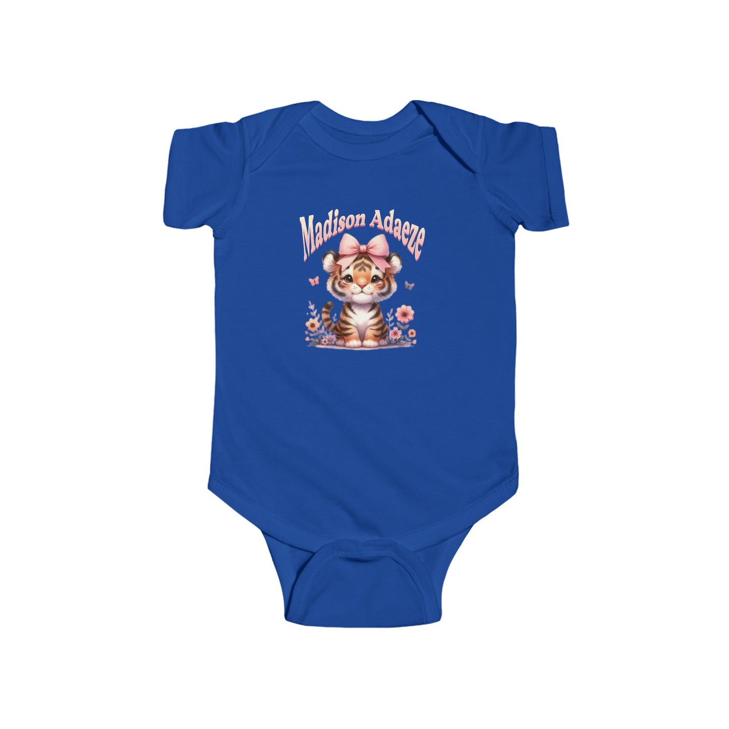 Custom Infant Fine Jersey Bodysuit, Custom Onesie for Boy or Girl, Personalized Onesie for Boy or Girls, Baby Shower Gifts for Babies