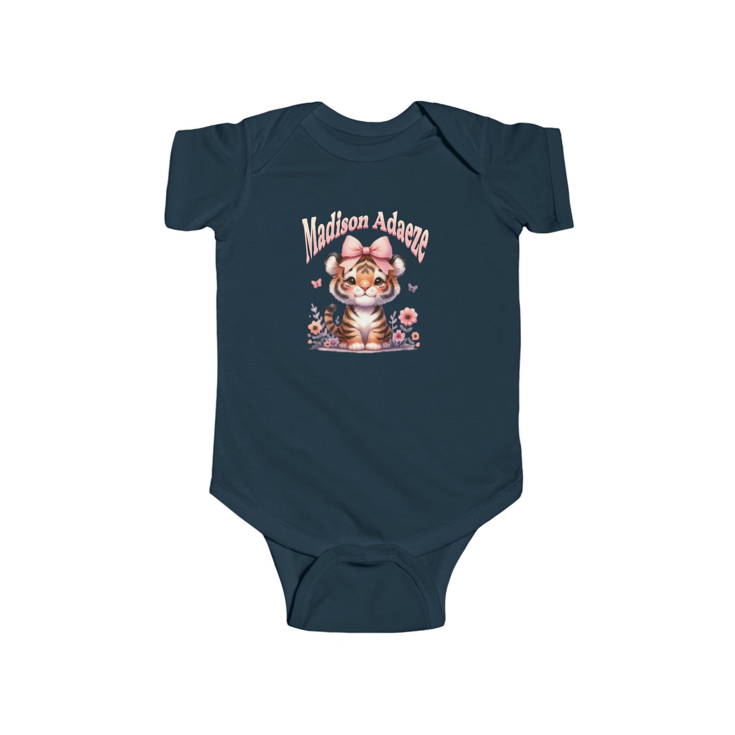 Custom Infant Fine Jersey Bodysuit, Custom Onesie for Boy or Girl, Personalized Onesie for Boy or Girls, Baby Shower Gifts for Babies