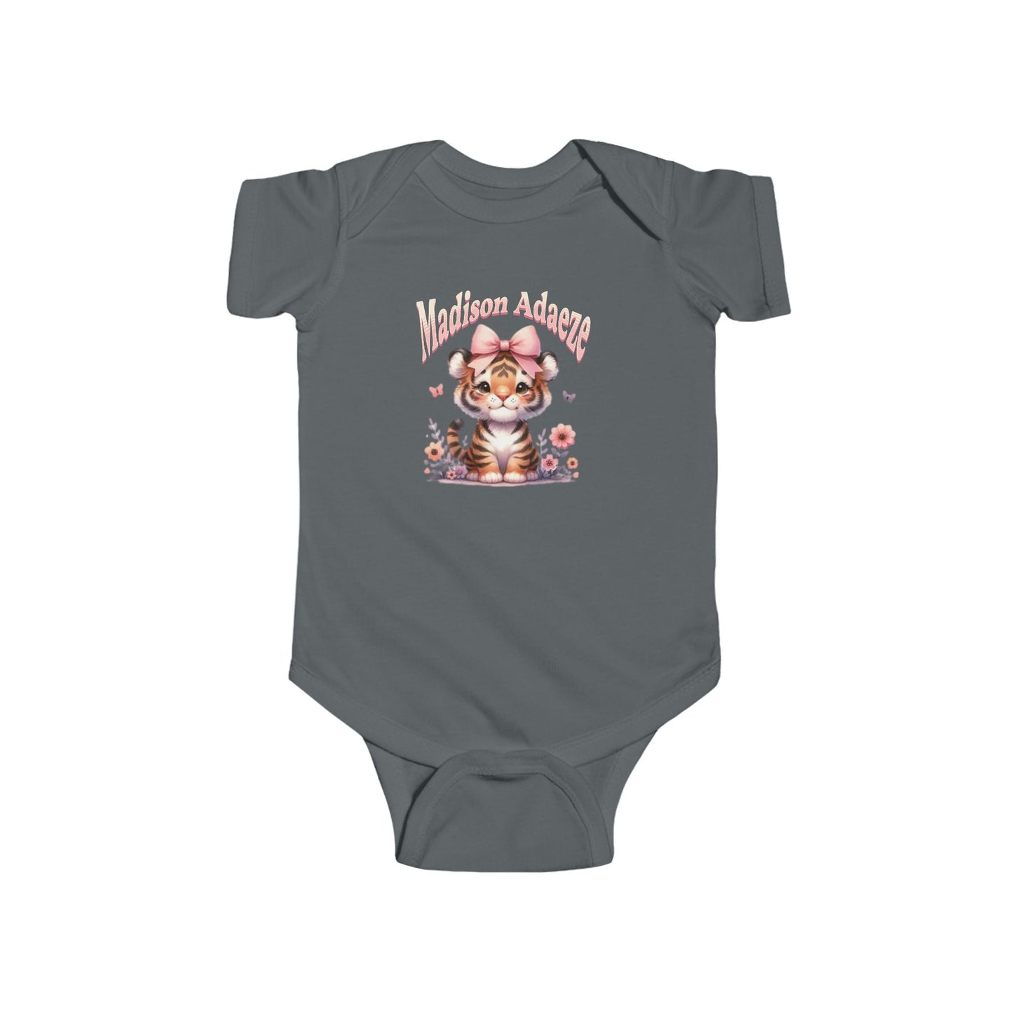 Custom Infant Fine Jersey Bodysuit, Custom Onesie for Boy or Girl, Personalized Onesie for Boy or Girls, Baby Shower Gifts for Babies