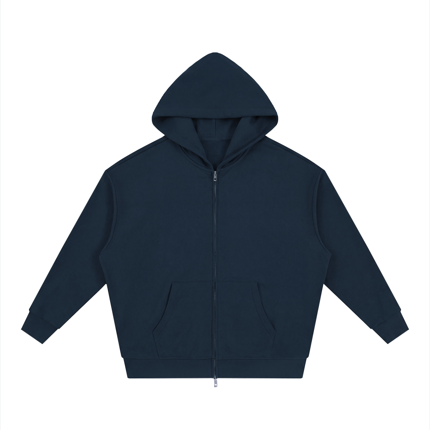 "Track Star" Unisex Full-Zip Drop Shoulder Hoodie
