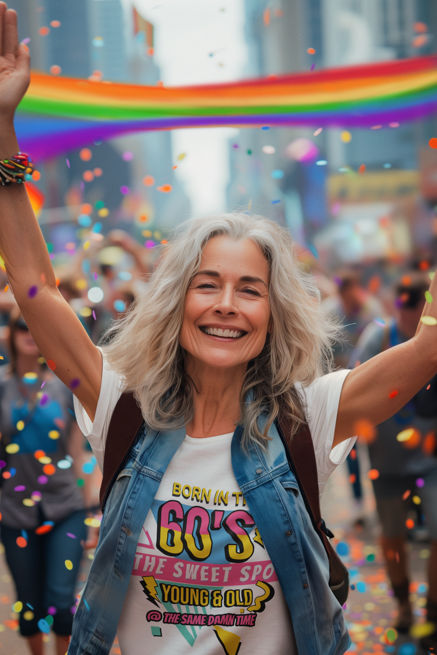 Retro 60s Birthday Tee, Fun Gift for 60th Birthday Celebration, Vintage Style Unisex Cotton T-shirt, Perfect for Nostalgia Lovers, [...]